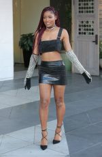 KEKE PALMER Out in Los Angeles 01/11/2017