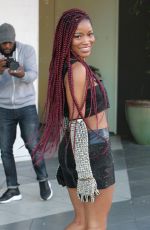 KEKE PALMER Out in Los Angeles 01/11/2017