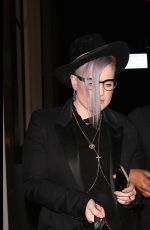 KELLY OSBOURNE at Catch LA in West Hollywood 01/16/2017