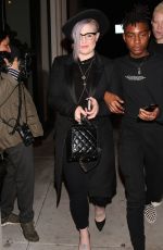 KELLY OSBOURNE at Catch LA in West Hollywood 01/16/2017