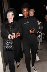 KELLY OSBOURNE at Catch LA in West Hollywood 01/16/2017