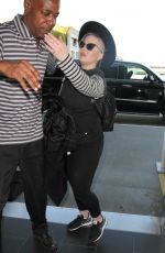 KELLY OSBOURNE at Los Angeles International Airport 01/25/2017