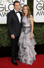 KELLY PRESTON at 74th Annual Golden Globe Awards in Beverly Hills 01/08/2017