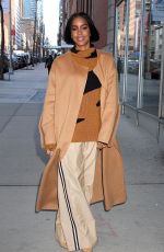 KELLY ROWLAND Arrives at CBS Sstudios in New York 01/25/2017