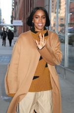 KELLY ROWLAND Arrives at CBS Sstudios in New York 01/25/2017