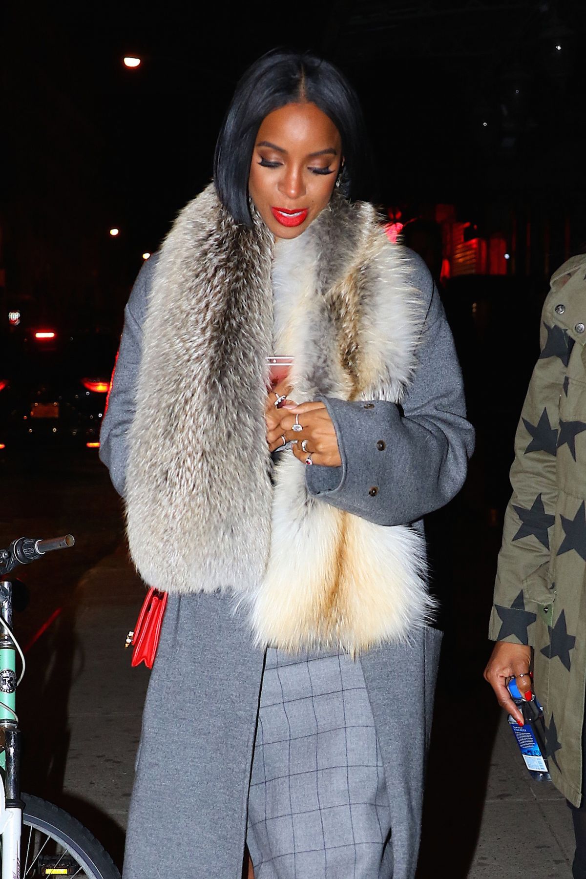 KELLY ROWLAND Night Out in New York 01/26/2017 – HawtCelebs