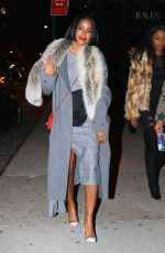 KELLY ROWLAND Night Out in New York 01/26/2017