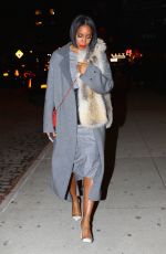 KELLY ROWLAND Night Out in New York 01/26/2017
