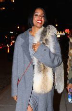 KELLY ROWLAND Night Out in New York 01/26/2017