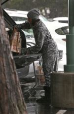 KELLY ROWLAND Out for Grocery Shopping in Beverly Hills 01/22/2017
