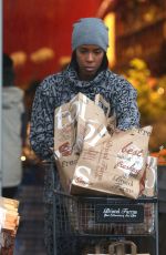 KELLY ROWLAND Out for Grocery Shopping in Beverly Hills 01/22/2017