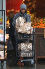 KELLY ROWLAND Out for Grocery Shopping in Beverly Hills 01/22/2017