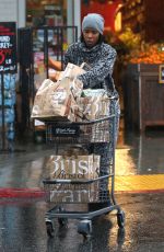 KELLY ROWLAND Out for Grocery Shopping in Beverly Hills 01/22/2017