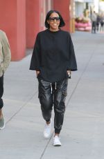 KELLY ROWLAND Out for Lunch in West Hollywood 01/16/2017
