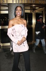 KELLY ROWLAND Out in New York 01/26/2017
