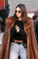 KENDALL JENNER and A$AP Rocky Out in Paris 01/22/2017