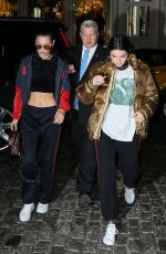 KENDALL JENNER and BELLA HADID Night Out in New York 01/18/2017