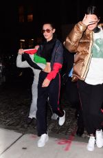 KENDALL JENNER and BELLA HADID Night Out in New York 01/18/2017