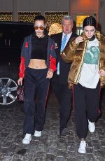 KENDALL JENNER and BELLA HADID Night Out in New York 01/18/2017