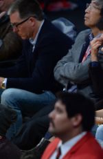 KENDALL JENNER and HAILEY BALDWIN at LA Lakers v Memphis Grizzlies Game in Los Angeles 01/03/2017