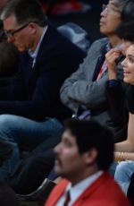 KENDALL JENNER and HAILEY BALDWIN at LA Lakers v Memphis Grizzlies Game in Los Angeles 01/03/2017