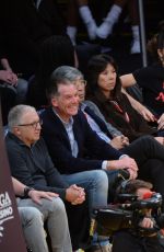 KENDALL JENNER and HAILEY BALDWIN at LA Lakers v Memphis Grizzlies Game in Los Angeles 01/03/2017