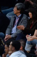 KENDALL JENNER and HAILEY BALDWIN at LA Lakers v Memphis Grizzlies Game in Los Angeles 01/03/2017