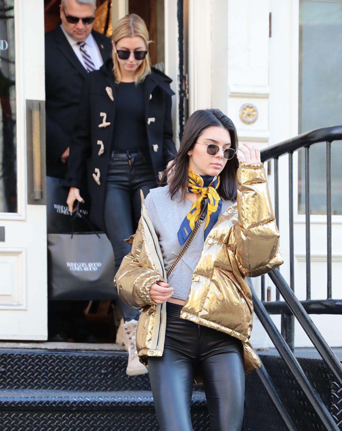 Kendall Jenner And Hailey Baldwin Out In New York 01162017