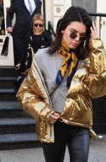 KENDALL JENNER and HAILEY BALDWIN Out in New York 01/16/2017