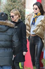 KENDALL JENNER and HAILEY BALDWIN Out in New York 01/16/2017