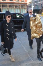 KENDALL JENNER and HAILEY BALDWIN Out in New York 01/16/2017
