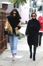 KENDALL JENNER and HAILEY BALDWIN Out in West Hollywood 01/02/2017