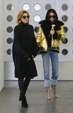 KENDALL JENNER and HAILEY BALDWIN Out in West Hollywood 01/02/2017