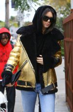 KENDALL JENNER and HAILEY BALDWIN Out in West Hollywood 01/02/2017