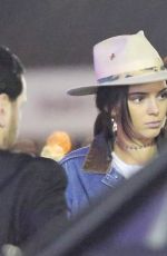 KENDALL JENNER Arrives at The Kings of Leon Concert in Inglewood 01/28/2017