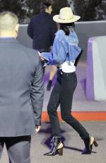 KENDALL JENNER Arrives at The Kings of Leon Concert in Inglewood 01/28/2017