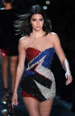 KENDALL JENNER at Alexandre Vauthier Fashion Show in Paris 01/24/2017