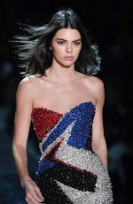 KENDALL JENNER at Alexandre Vauthier Fashion Show in Paris 01/24/2017
