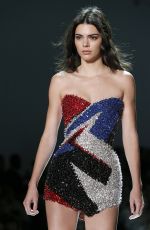 KENDALL JENNER at Alexandre Vauthier Fashion Show in Paris 01/24/2017