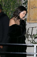 KENDALL JENNER at Harper