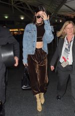 KENDALL JENNER at JFK Airport in New York 01/12/2017