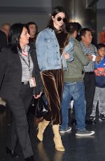 KENDALL JENNER at JFK Airport in New York 01/12/2017