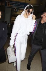 KENDALL JENNER at LAX Airport in Los Angeles 01/25/2017