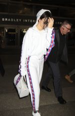 KENDALL JENNER at LAX Airport in Los Angeles 01/25/2017