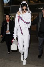 KENDALL JENNER at LAX Airport in Los Angeles 01/25/2017