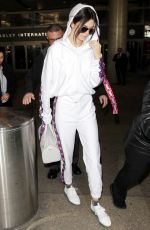 KENDALL JENNER at LAX Airport in Los Angeles 01/25/2017