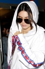 KENDALL JENNER at LAX Airport in Los Angeles 01/25/2017