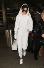 KENDALL JENNER at LAX Airport in Los Angeles 01/25/2017
