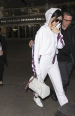 KENDALL JENNER at LAX Airport in Los Angeles 01/25/2017