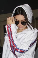 KENDALL JENNER at LAX Airport in Los Angeles 01/25/2017